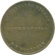 ½ Penny - D.T. Mulligan (Rockhampton; Queensland) - Queensland