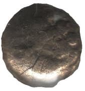 ¼ Gold Stater with circular segments and horse right - Remi