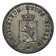 1 Silbergroschen - Henry LXII - Reuss-Schleiz