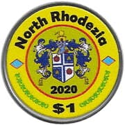 1 Dollar (Messerschmitt Bf 109; North Rhodezia) - Rhodesia (1964-1979)