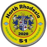 1 Dollar (Henschel Hs 129; North Rhodezia) - Rhodesia (1964-1979)