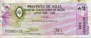 10 Australes - Salta