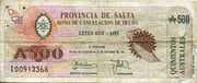 500 Australes - Salta