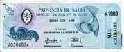 1000 Australes - Salta
