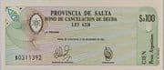 100 Pesos Argentinos - Salta
