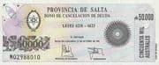 50 000 Australes - Salta