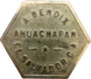 2 Reales (Auxol Plantation Token) - El Salvador