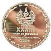 Medal - Graduation (Colegio de Altos Estudios Estratégicos - Curso XXXIII) - El Salvador