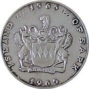 Medal - Island of Sark (Fourth Centenary; Silver; 4g) - Sark