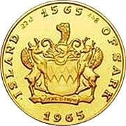Medal - Island of Sark (Fourth Centenary; Gold; 7.5g) - Sark