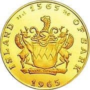 Medal - Island of Sark (Fourth Centenary; Gold; 15.5g) - Sark