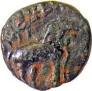 1 Drachm - Sri Pulumavi - Satavahana Empire