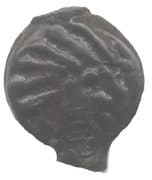 Potin with Indian head and boar - Senones