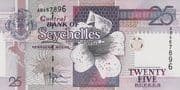 25 Rupees 25 SCR = JPY 282