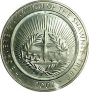 1 Dollar (Chief Tecumseh) - Shawnee tribes