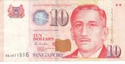 10 Dollars 10 SGD = JPY 1232