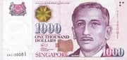 1000 Dollars 1000 SGD = JPY 123 374