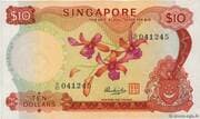 10 Dollars 10 SGD = JPY 1230