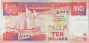 10 Dollars 10 SGD = JPY 1233