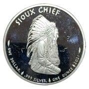 1 Dollar (Sioux Chief) - Sioux tribes