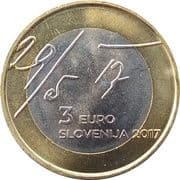 3 Euros 3 EUR = JPY 553