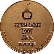 Medal - Sejem sadje (Gold Medal) - Slovenia