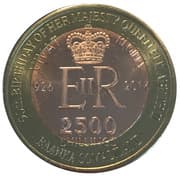 2500 Shillings (Elizabeth II 90th Anniversary - Queen of Malta) - Somaliland