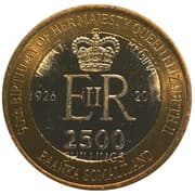 2500 Shillings (Elizabeth II 90th Anniversary - Queen of Australia) - Somaliland