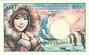 1000 Francs French Southern and Antarctic Lands - French Southern and Antarctic Lands