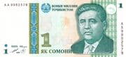 1 Somoni 1 TJS = JPY 16