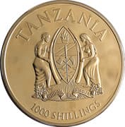 1000 Shilingi 1000 TZS = JPY 62