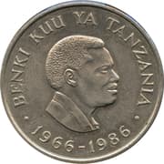 20 Shilingi 20 TZS = JPY 1.21