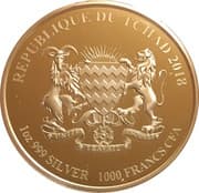 1000 Francs CFA 1000 XAF = JPY 278