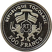500 Francs CFA 500 XOF = JPY 140
