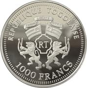 1000 Francs CFA 1000 XOF = JPY 280