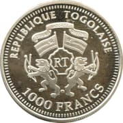 1000 Francs CFA 1000 XOF = JPY 280