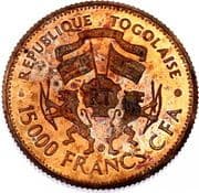 15 000 Francs CFA 15 000 XOF = JPY 4196