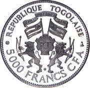 5000 Francs CFA 5000 XOF = JPY 1398