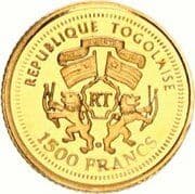 1500 Francs CFA 1500 XOF = JPY 421