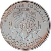 1000 Francs CFA 1000 XOF = JPY 281