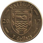 7 Dollars (Pheidian Zeus at Olympia) - Vaitupu