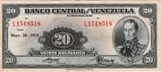 20 Bolivars