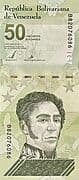 50 Bolivars 50 VED = JPY 19