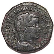 Sestertius - Gordianus III (P M S COL VIM AN IIII; Viminacium) - Viminacium