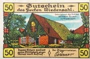 50 Pfennigs (Max and Moritz Series) - Town of Wiedensahl