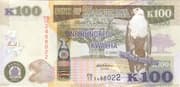 100 Kwacha 100 ZMW = JPY 817