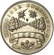 Medal (Zanzibar Exhibition) - Zanzibar