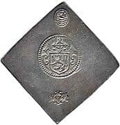 Daalder (Silver, Klippe; Zeeland mark) - Siege of Zierikzee