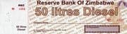 50 Litres - Diesel - Zimbabwe (1980-date)