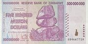 500 000 000 Dollars